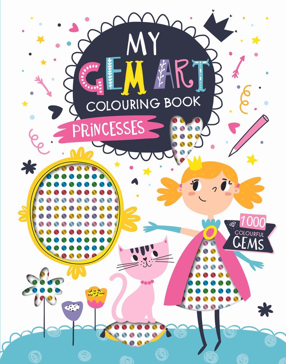 My Gem Art Colouring Book - Princess