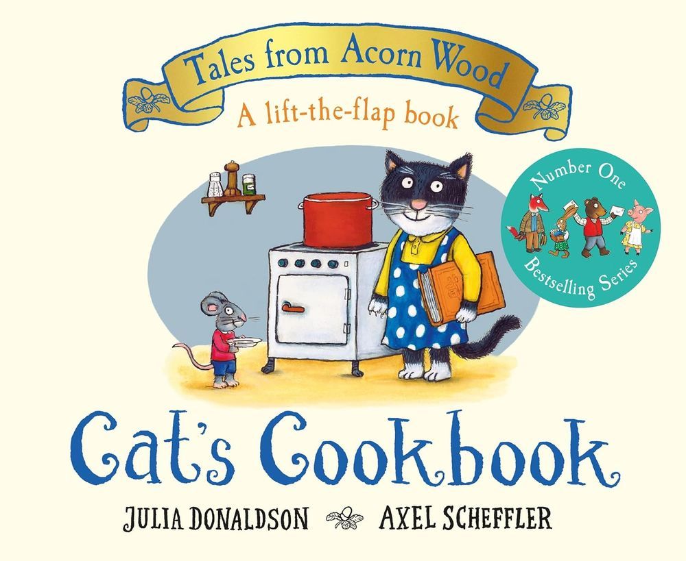 Cat's Cookbook Lift The Flap Book