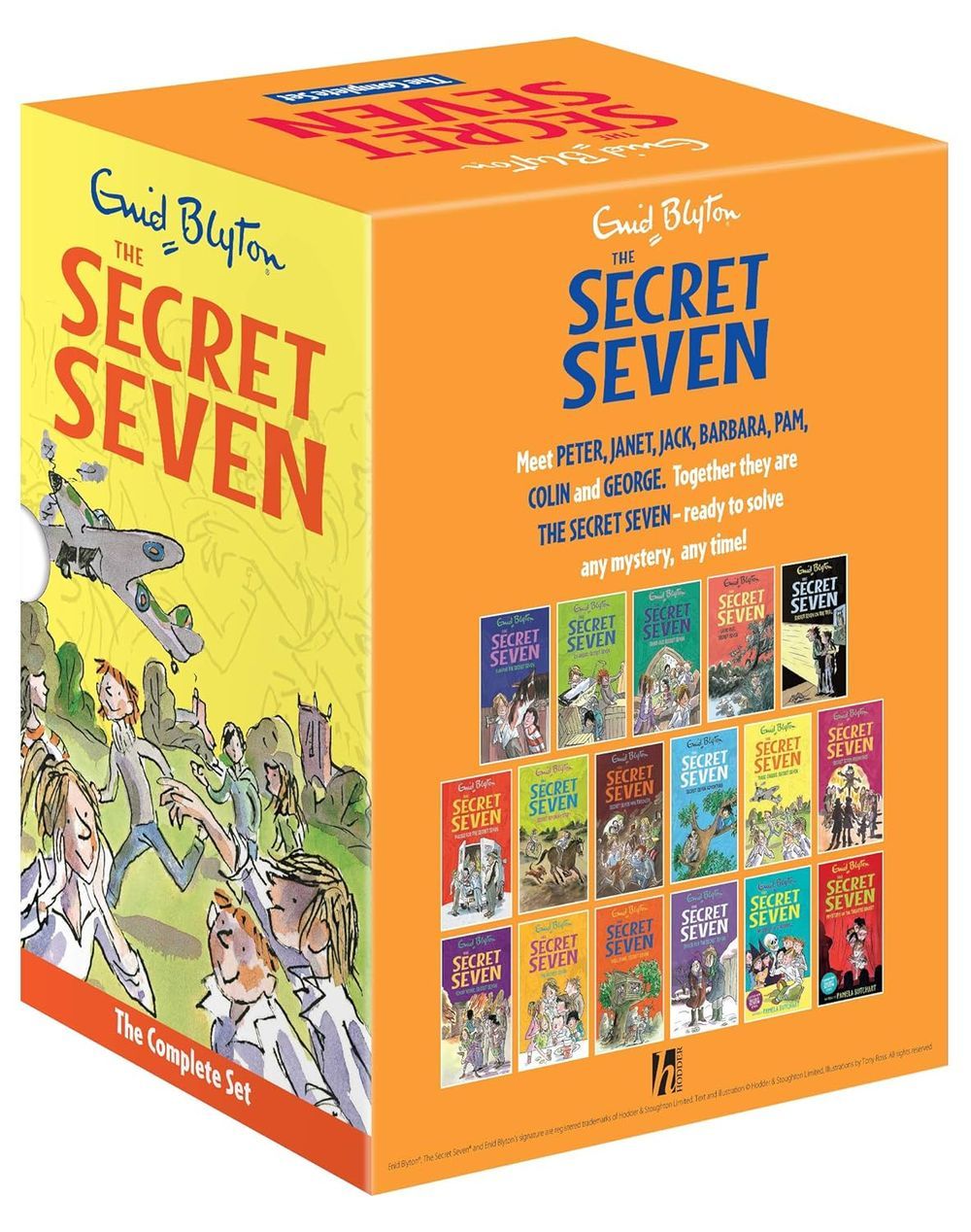 Usborne Books - Secret Seven Books - Pack of 17