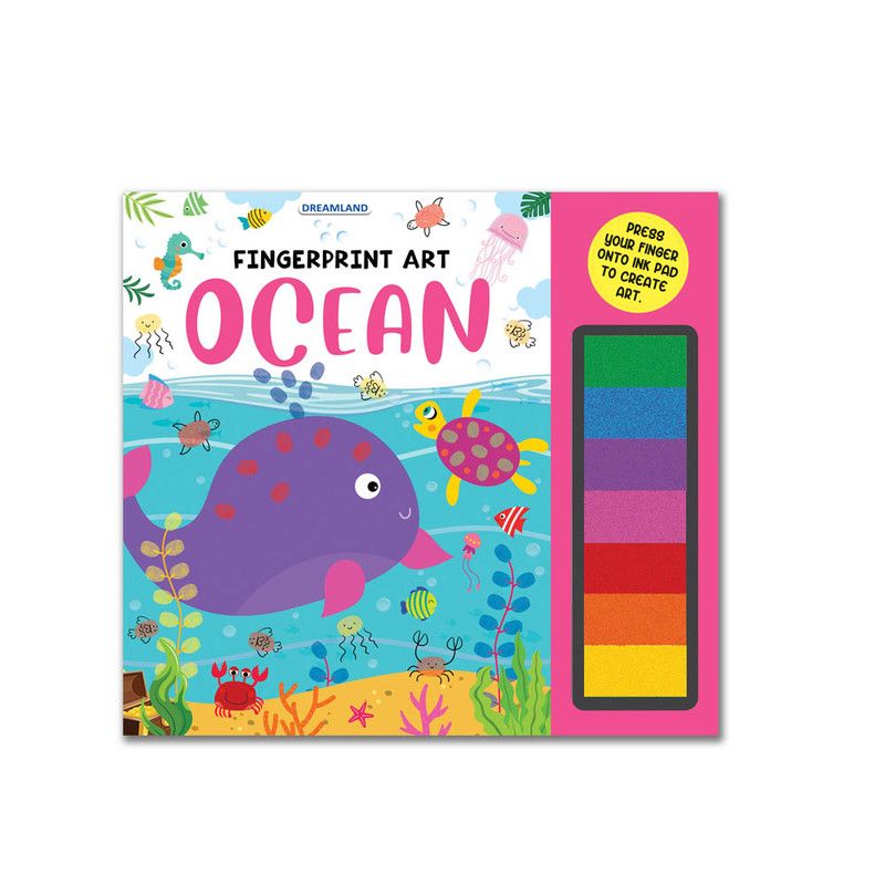 Fingerprint Art Book - Ocean