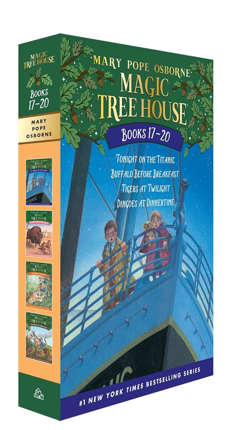 Magic Tree House Volumes 17-20 Books Set