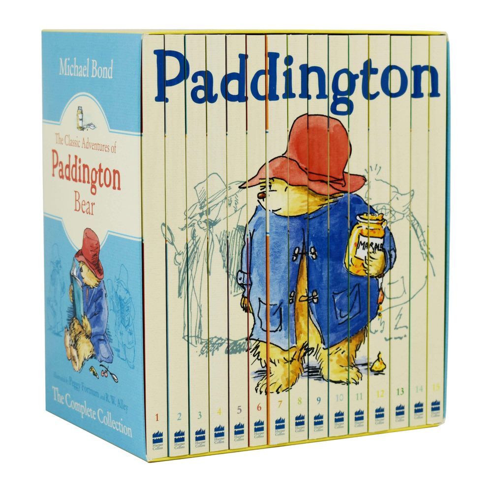 The Classic Adventures Of Paddington Bear The Complete Collection 15 Books Box Set (Slipcase Edition)