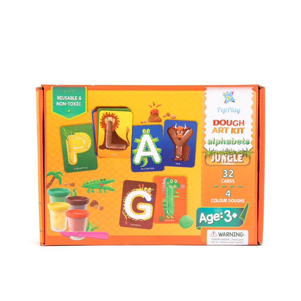 PepPlay - Dough Art Kit - Alphabet