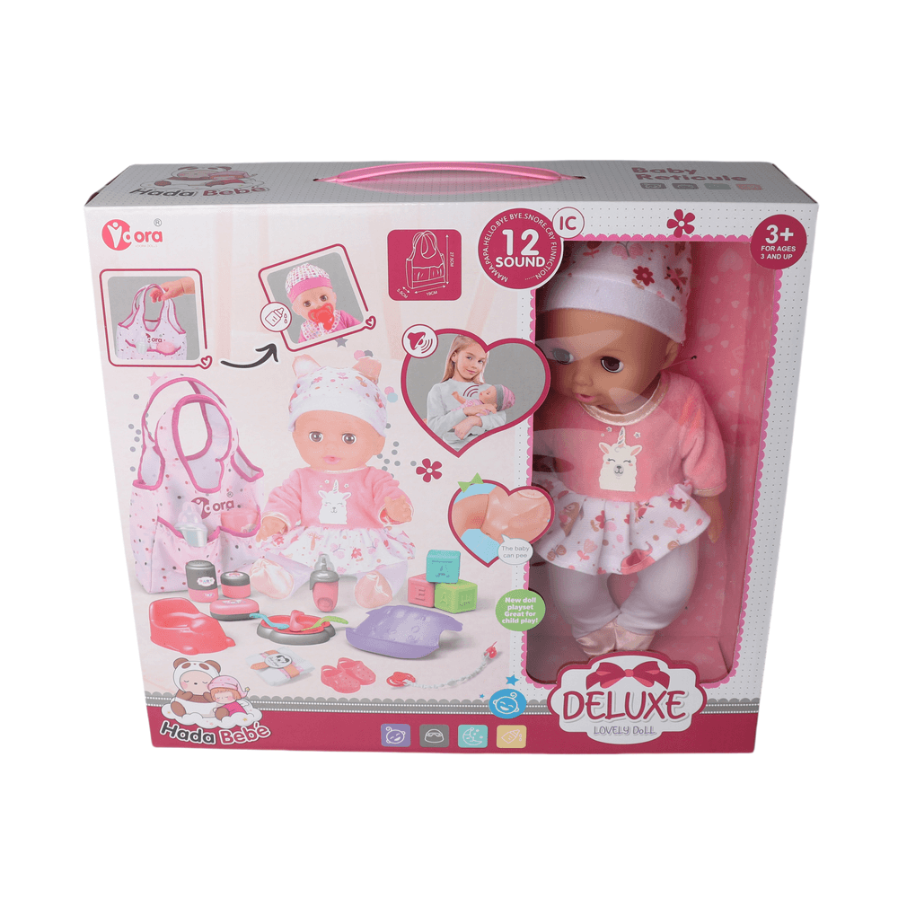 Vdora Dolls - Baby Doll W/ Handbag Playset - 14 Inch