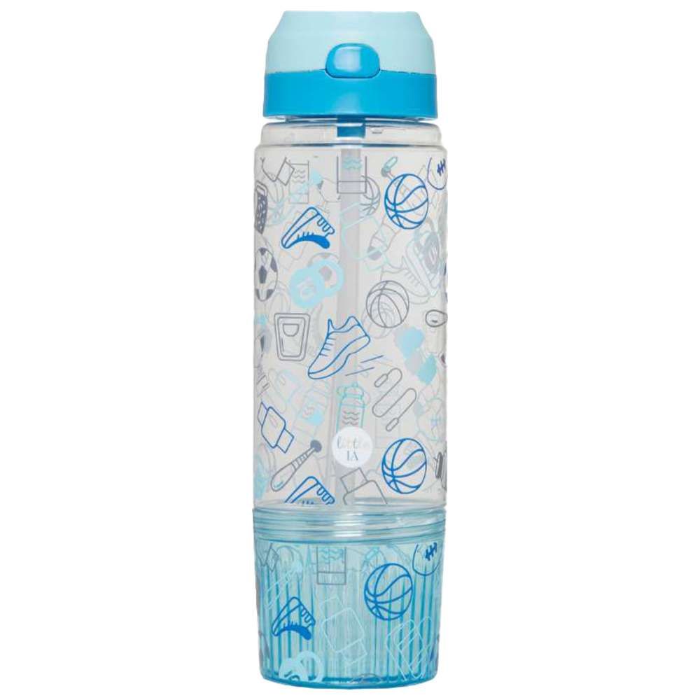 Little IA - Personalized Munch & Mist 3-in-1 Tritan Water Bottle - Sports - 650 ml