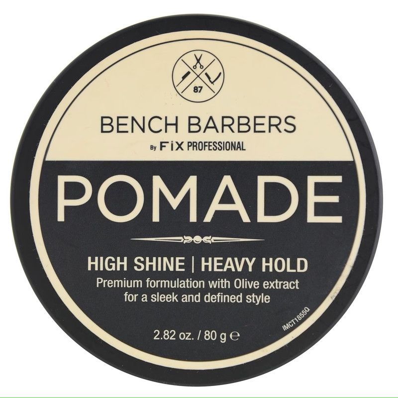 Bench - Barbers Fix Professional Hair Pomade - High Shine & Heavy Hold - 80 gm