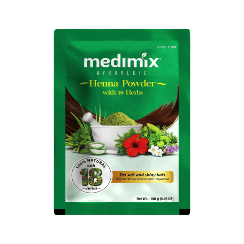 Medimix - Ayurvedic Henna Powder With 18 Herbs - 150 gm