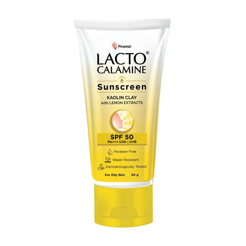 Lacto Calamine - Sunscreen Kaolin Clay With Lemon Extracts - 50gm