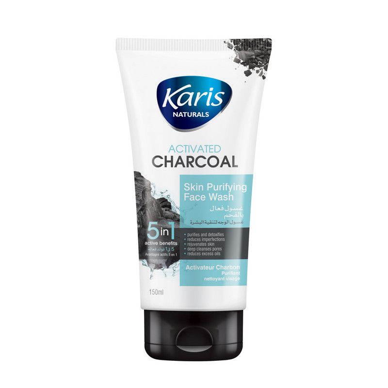 Karis Naturals - Skin Purifying Face Wash - Activated Charcoal - 150ml