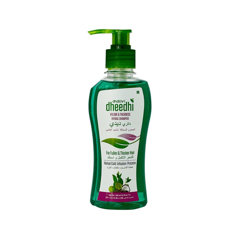 Dhathri - Dheedhi Volume And Thickness Herbal Shampoo - 200 ml