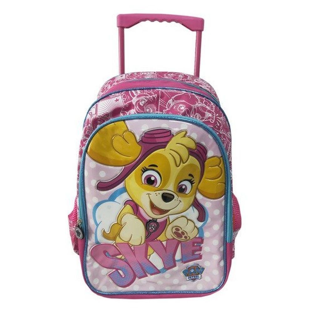 Paw Patrol - Double Handle Trolley School Bags - 16-Inch - Pink