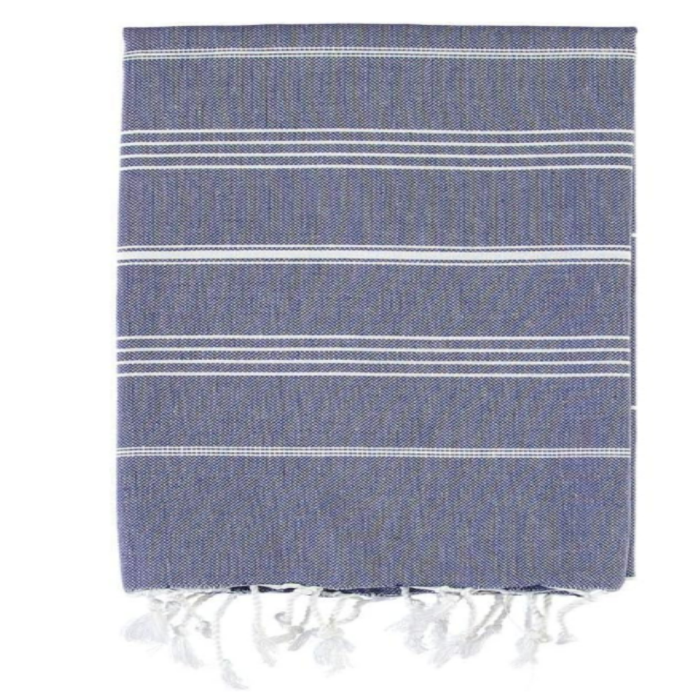 Hammam Corner - The Line Beach Towel - Grey