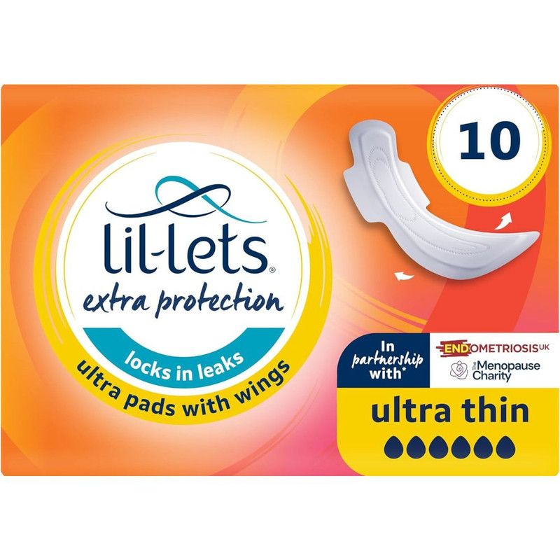 Lil-lets - Extra Protection Ultra Thin Pads - 10 Pcs