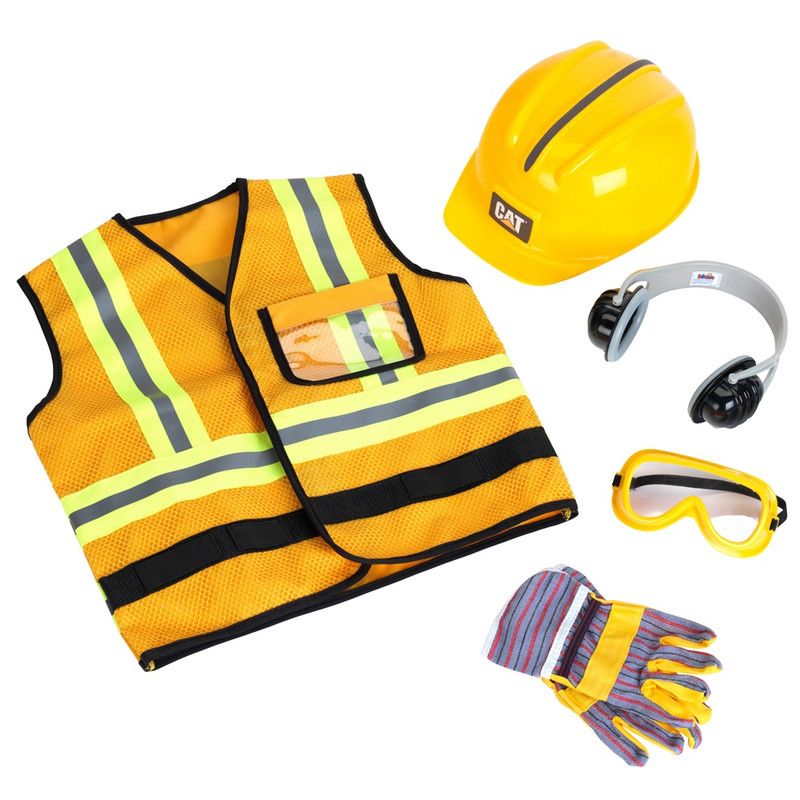 Klein Toys - CAT Construction Worker Jacket Vest Set