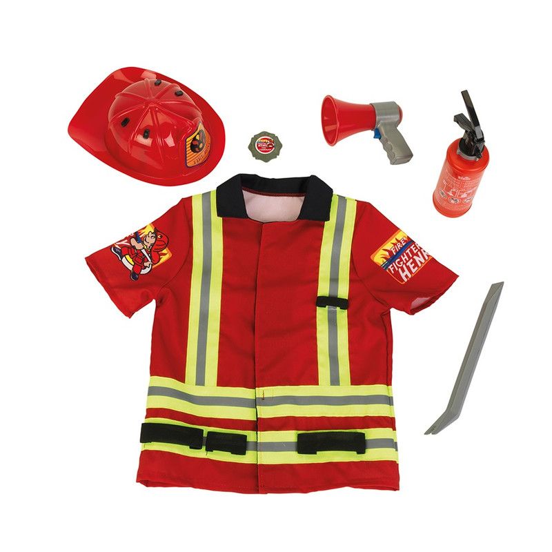 Klein Toys - Firefighter Costume With Accessories