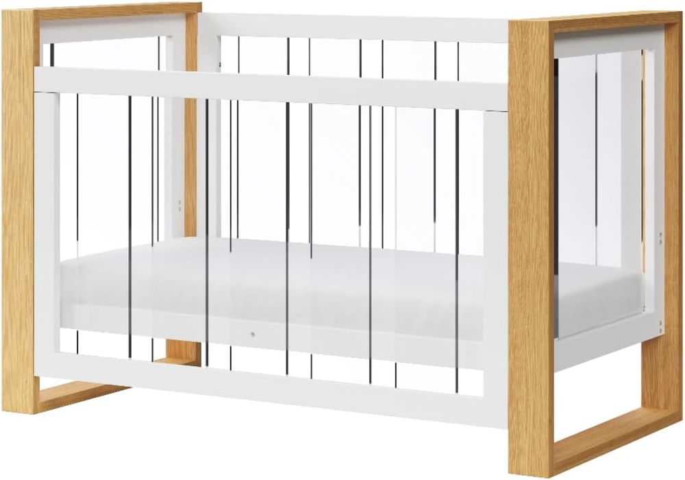 Babyhood - Kaylula Bella baby Cot - Natural/White