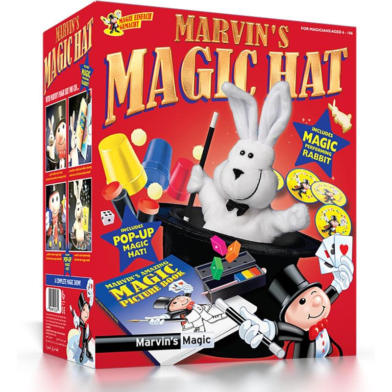 Marvin's Magic - Amazing Trick Magic Performing Rabbit And Top Hat