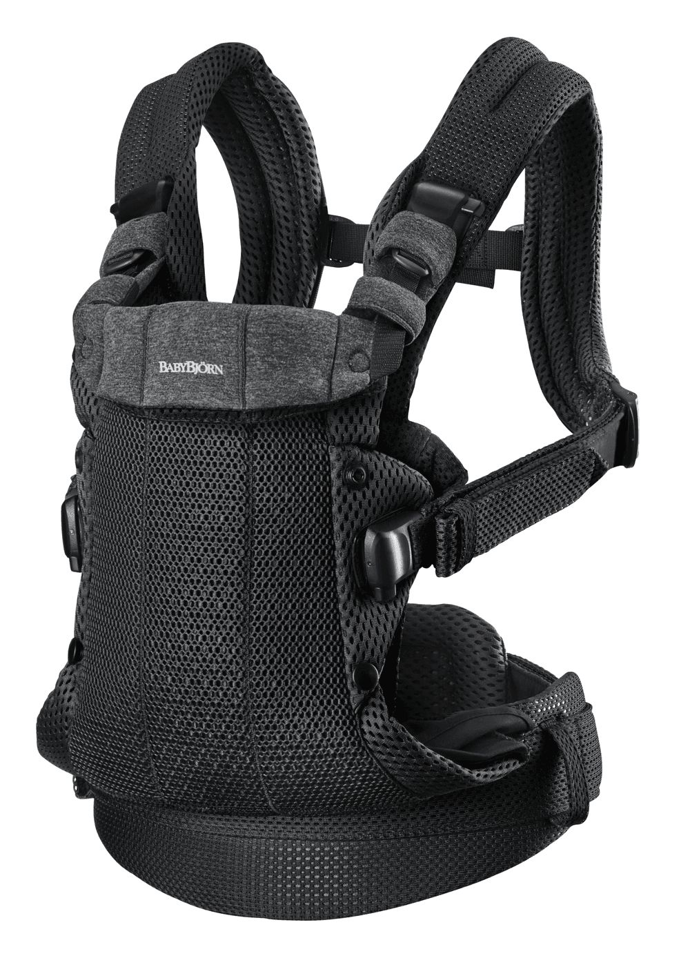 BabyBjorn - 3D Baby Mesh Carrier - Harmony - Black