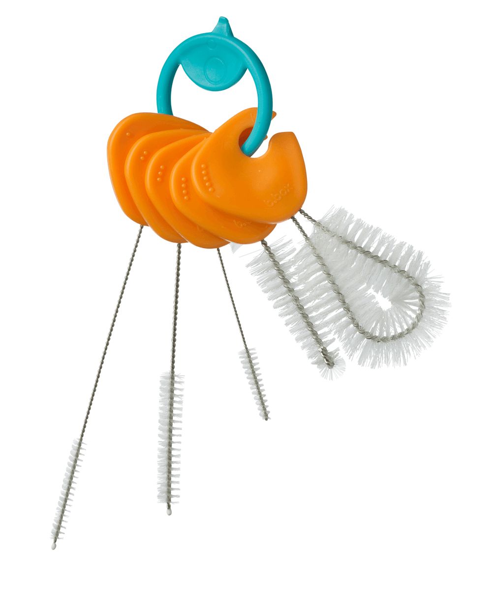 B.box - Cleaning Brush And Easy Clip Ring Set - 6pcs