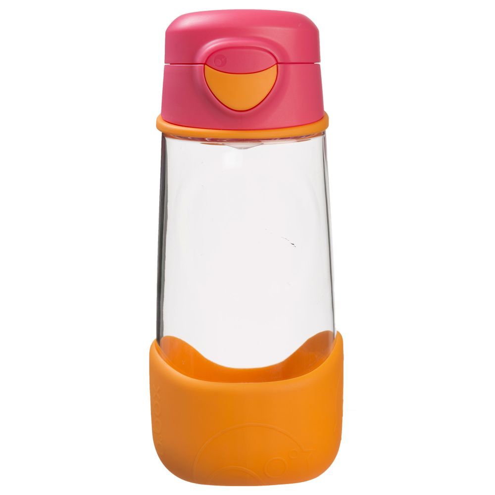 B.box - Hydratio Sports Spout Bottle - Strawberry Shake - 450 ml