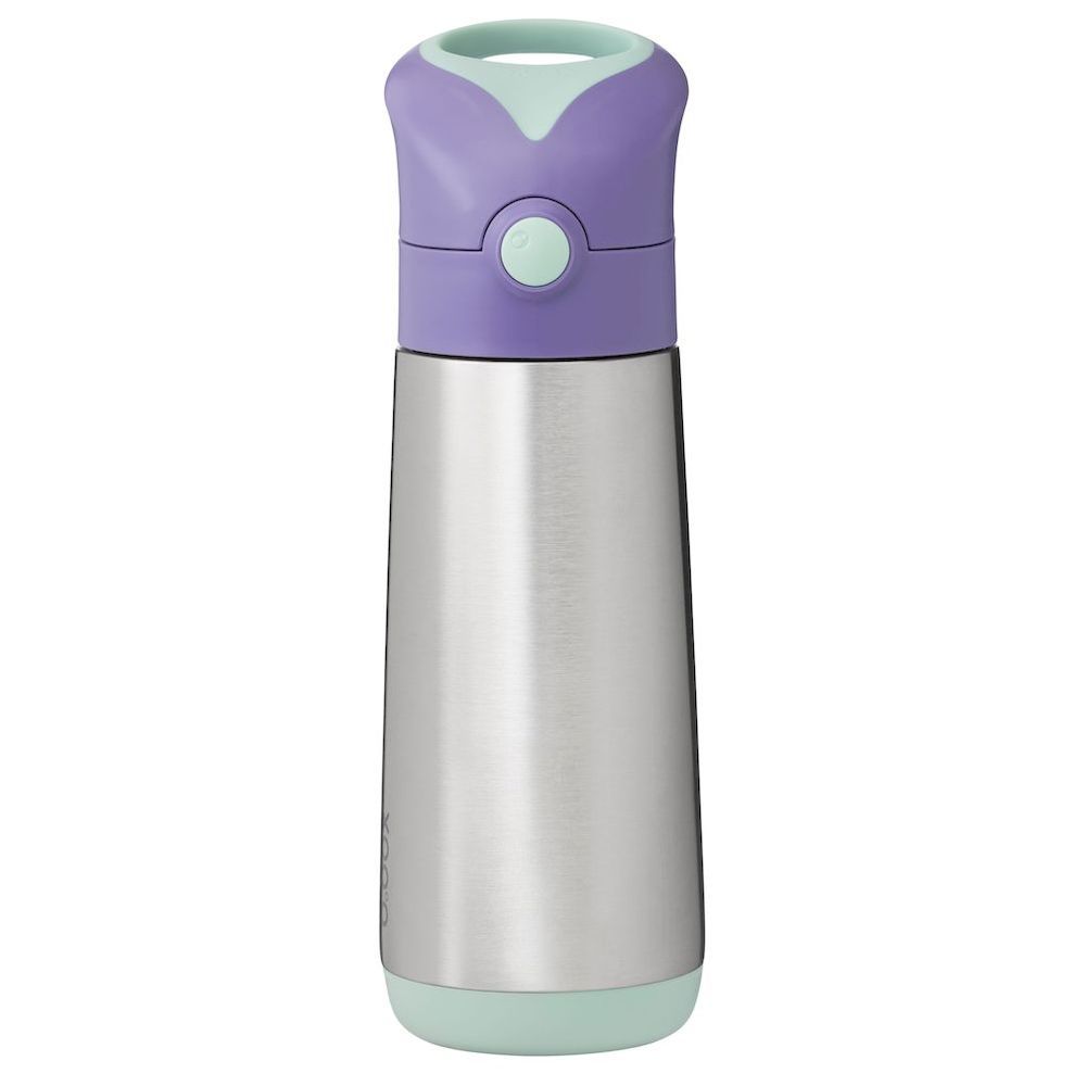 b.box - Stainless Steel Insulated Drink Bottle - Lilac Pop - 500 ml