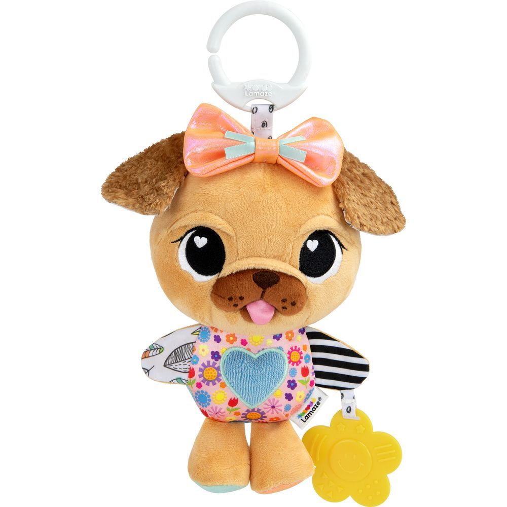 Lamaze - Lovey The Pug Pram Toy