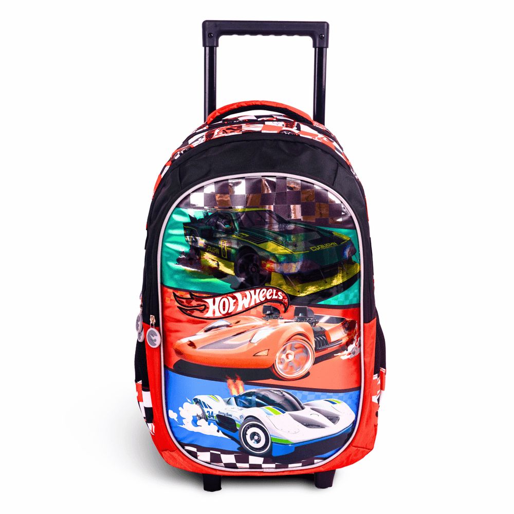 Mattel - Hot Wheels 18" School Trolley Bag