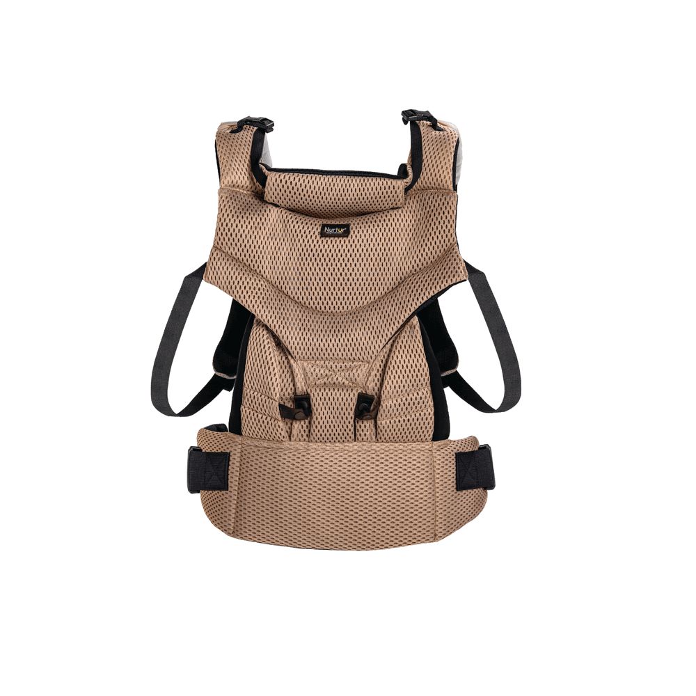 Nurtur - Willow Deluxe Mesh Infant Baby Carrier - Brown