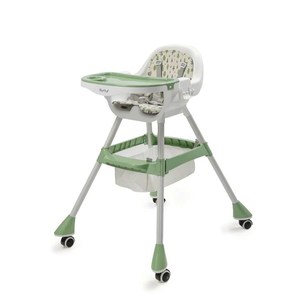 Nurtur - High Chair With Detachable Tray - Green