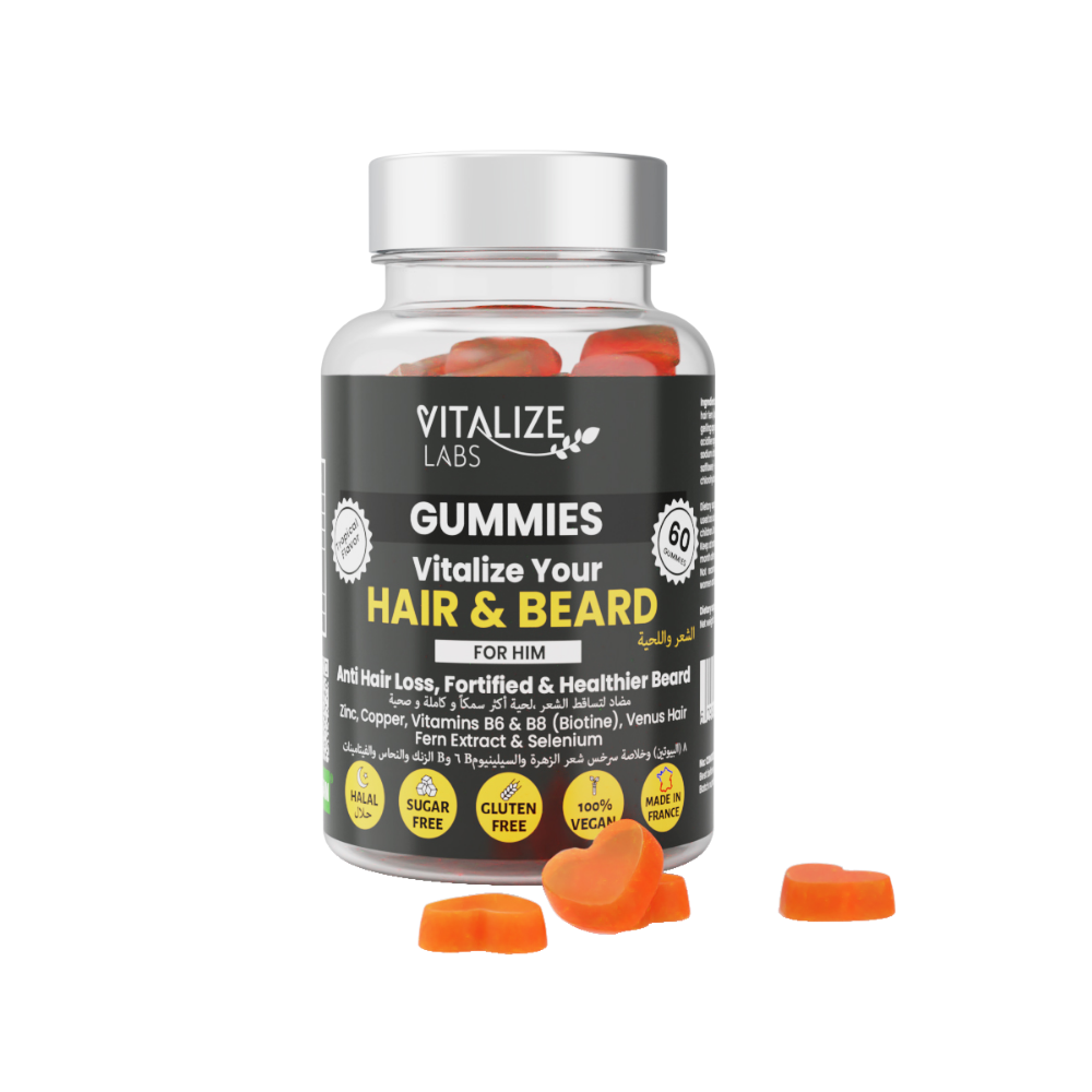 Vitalize Your Hair & Beard Gummies