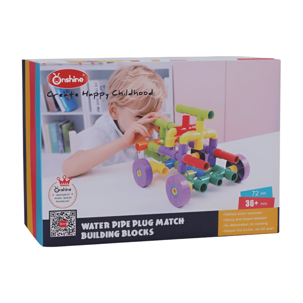 Funfiniti - Water Pipe Plug Match Building Blocks - 72pcs