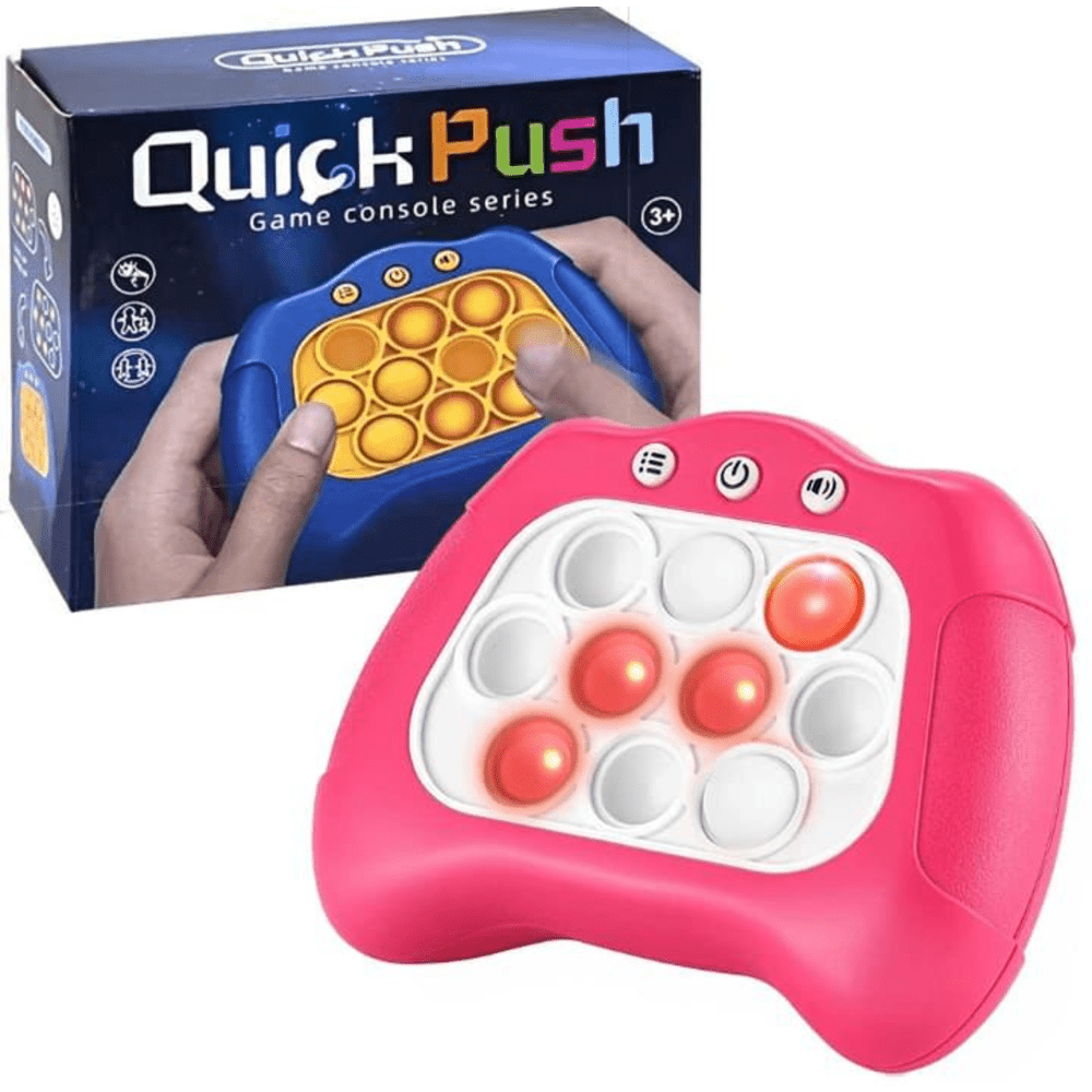 Funfiniti - Quick Push Electronic Sensory Game - Pink