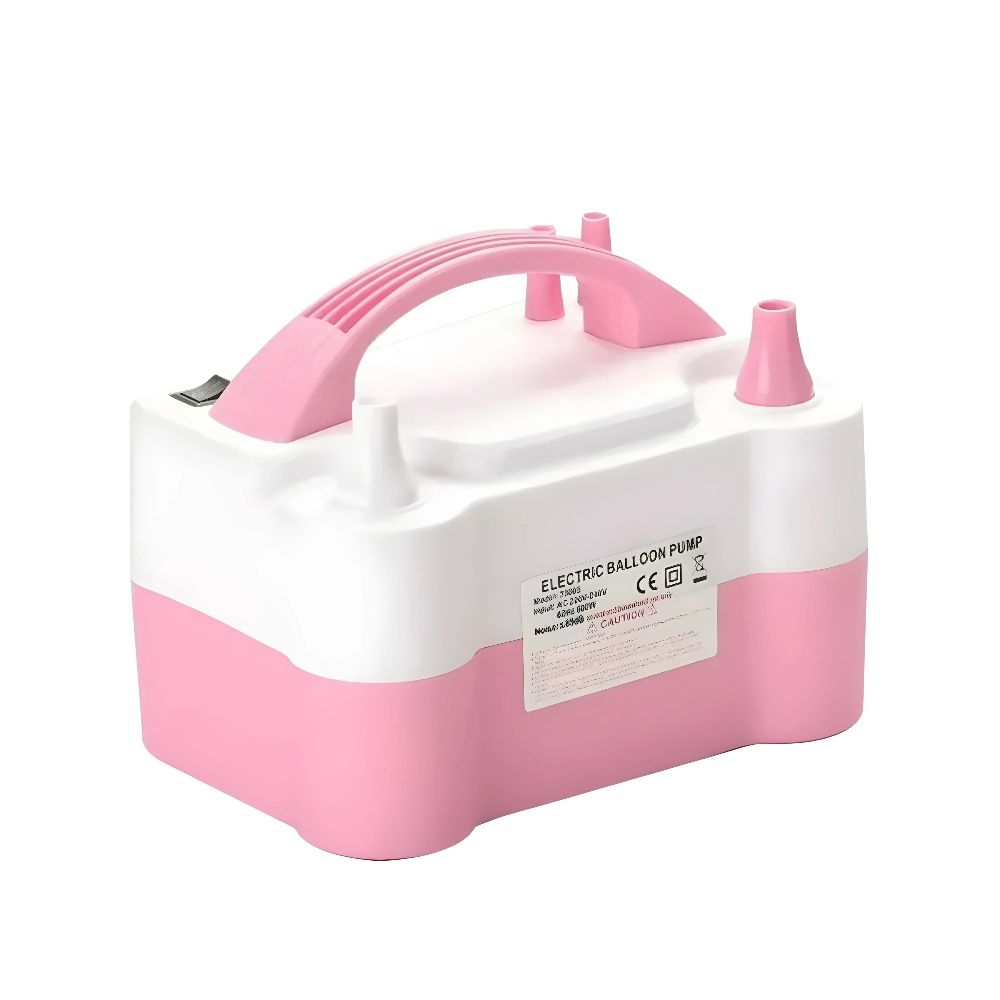 Funfiniti - Electric Air Balloon Pump - White/Pink