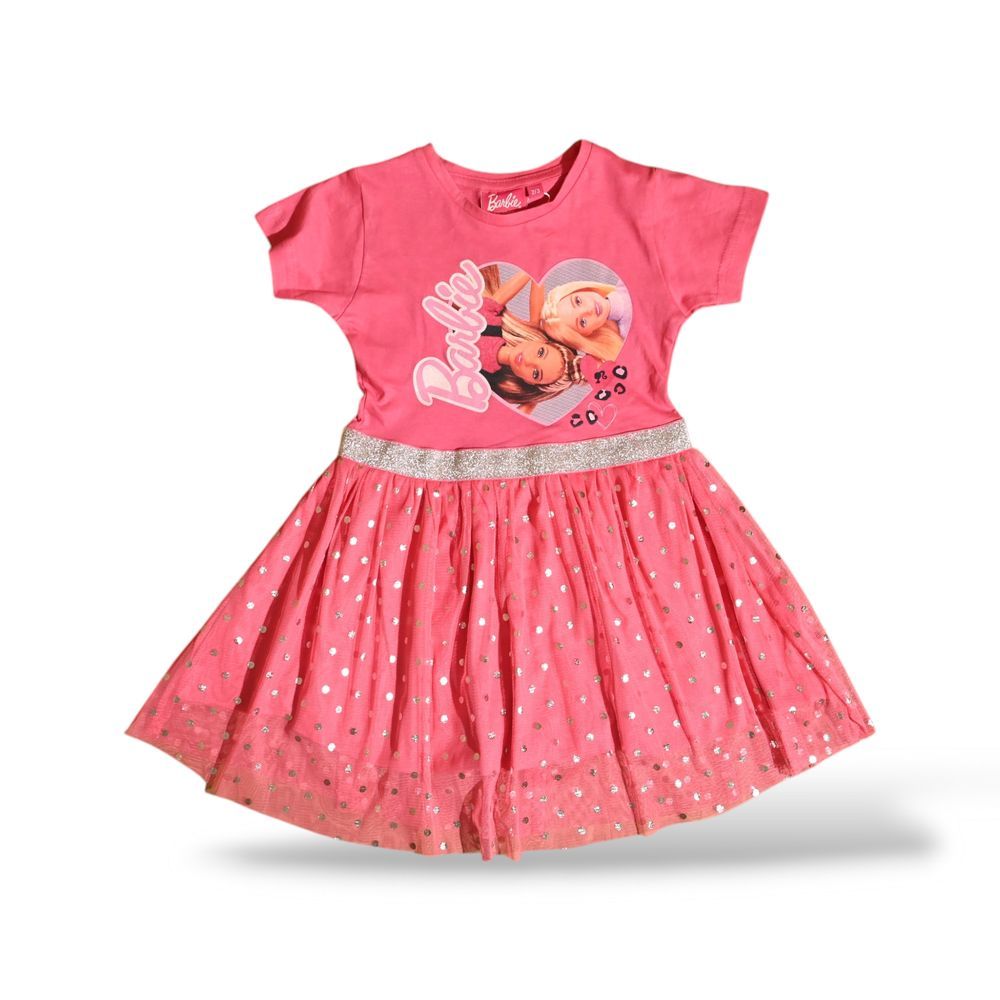 Barbie - Girl's Tulle Dress - Pink