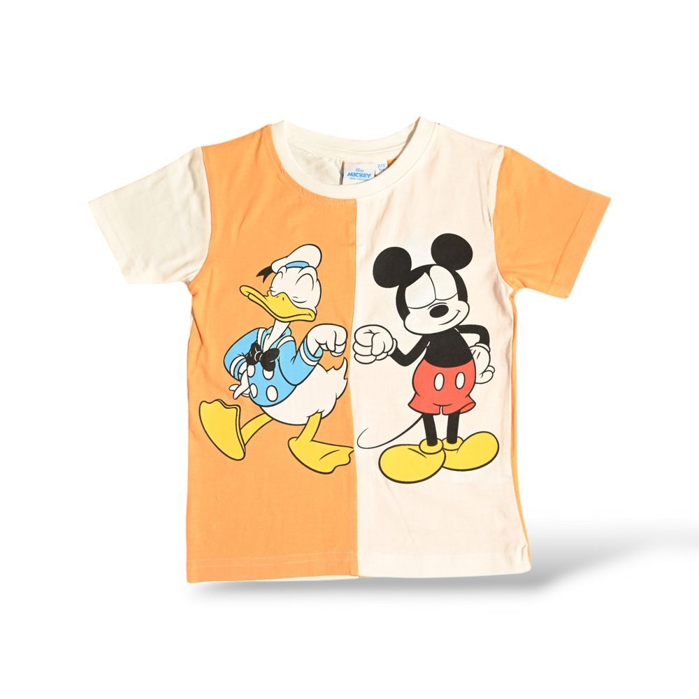 Mickey & Friends - Boy's Short Sleeves T-Shirt - Multicolor