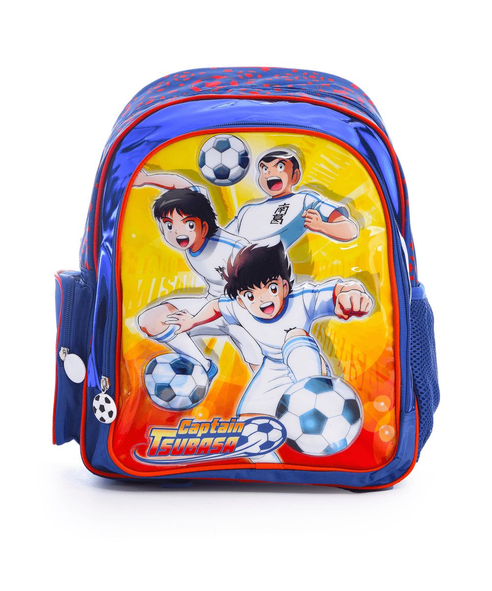 Captain Tsubasa - School Backpack - Blue - 14-inch