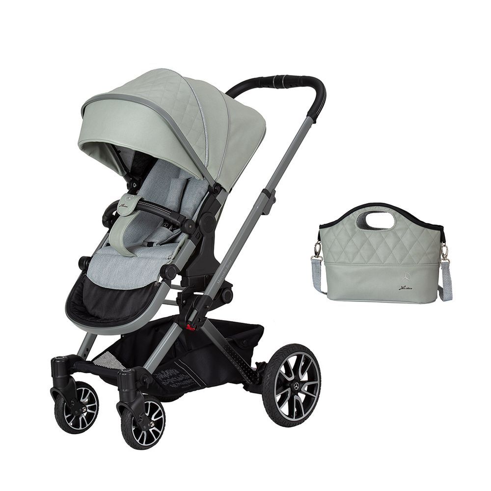 Hartan - Mercedes-Benz Avantgarde GTX Stroller With Bag2go Bag - Grey