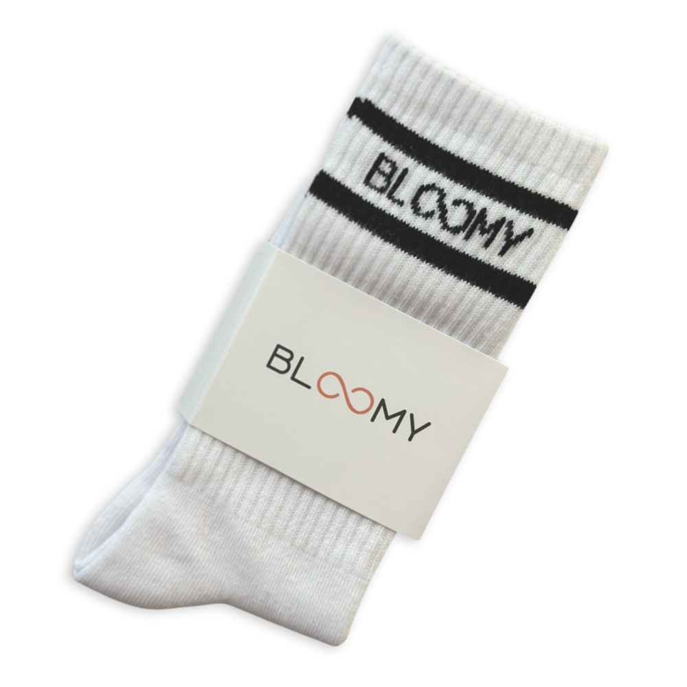 Bloomy Kids - Sport Socks - White