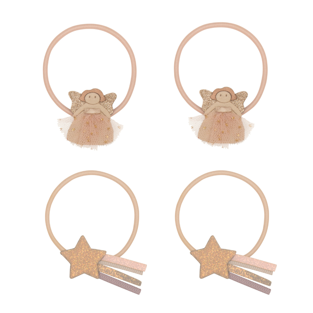 MiMi & LULA - Fairy Pony Pack - Gold - 4 Pcs