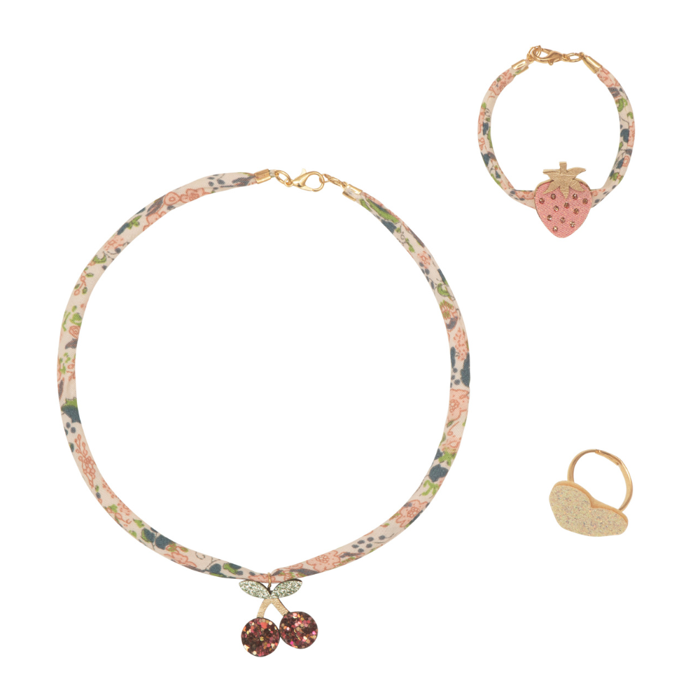 MiMi & LULA - cherries Jewelry Set - Multicolor