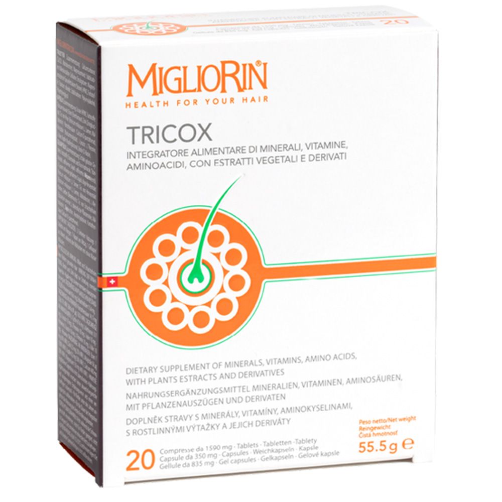 Migliorin - Tricox Capsules - 20pcs