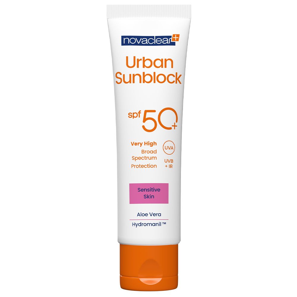 Novaclear - SPF50+ Urban Sunblock Sunscreen For Sensitive Skin - 40 ml