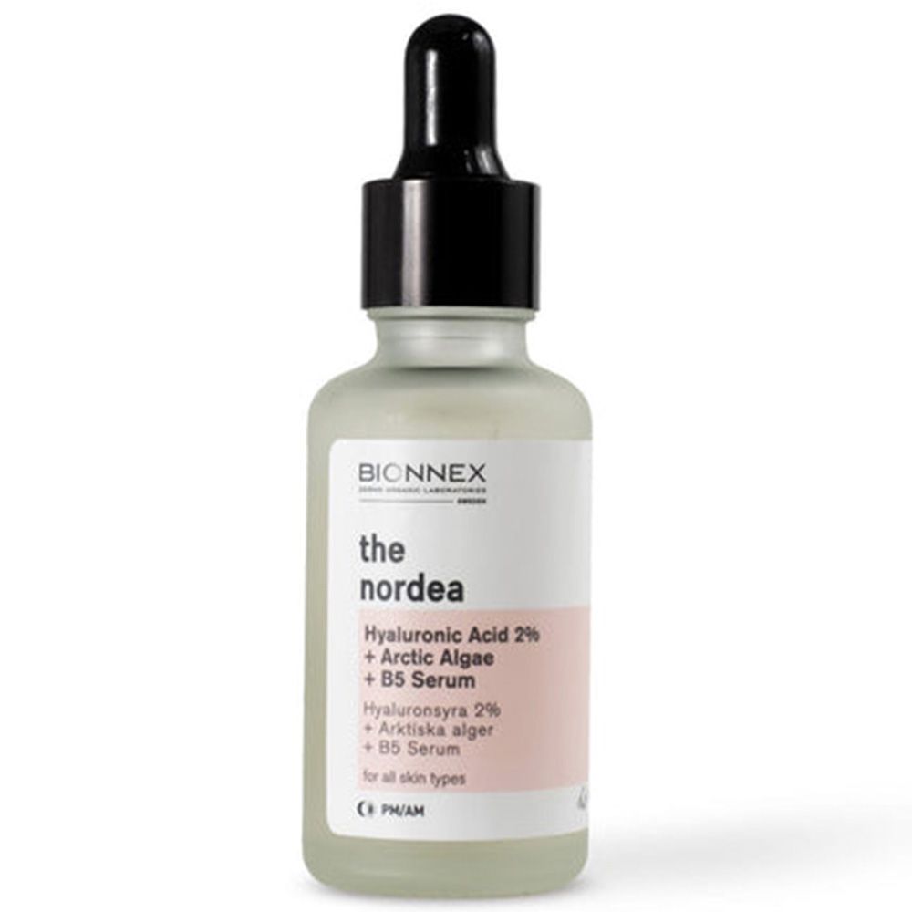 Bionnex- The Nordea Hyaluronic Acid 2% + Arctic Algae + B5 Serum - 30ml