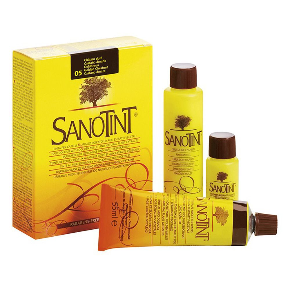 Sanotint - Classic Permanent Hair Colour Kit - Golden Chestnut 05 - 125 ml