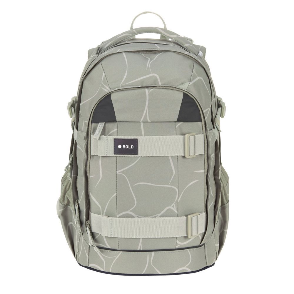 Lassig - Bold Collection Origin Backpack - Curve Sage - 18.3-Inch