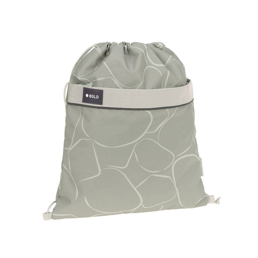 Lassig - Bold Collection School String Bag - Curve Sage