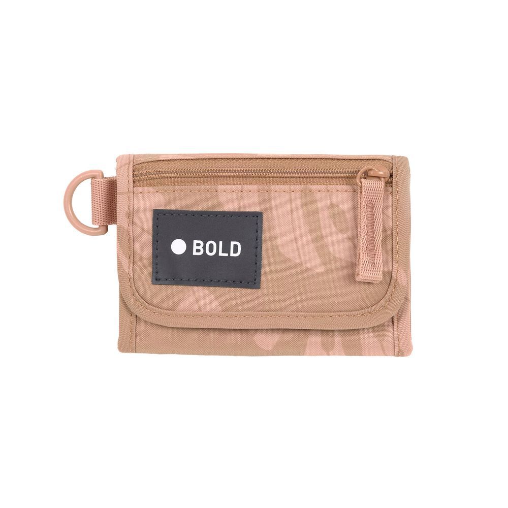 Lassig - Bold Collection School Wallet - Leaves Caramel