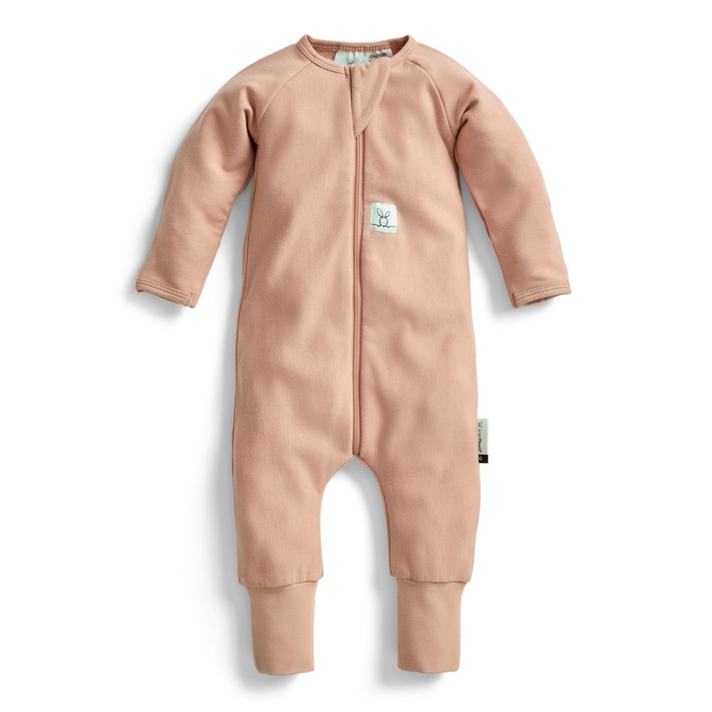 Ergopouch - 1.0 Tog Layers Long Sleeve Bodysuit - Latte