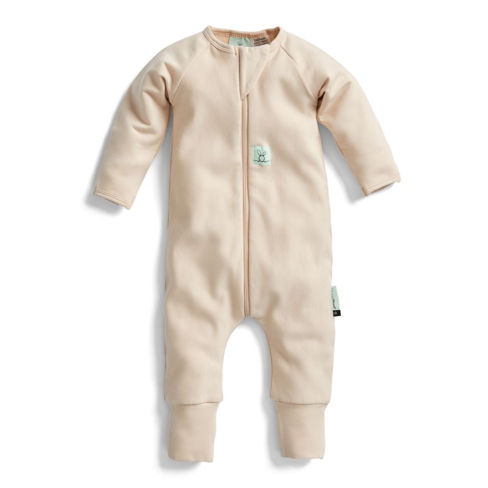 ergoPouch - Long Sleeve Romper 1.0 Tog - Beige