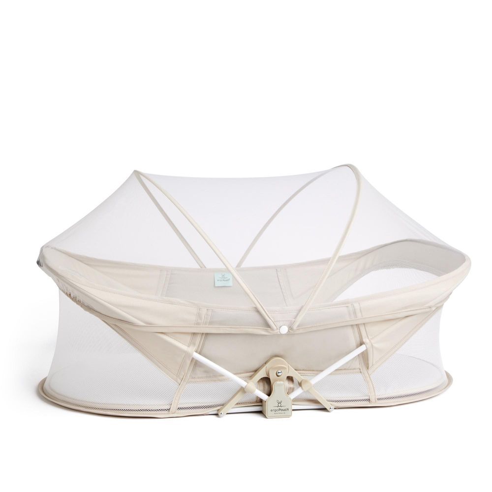 ErgoPouch - Easy Sleep Portable Bassinet With Carry Bag - Beige